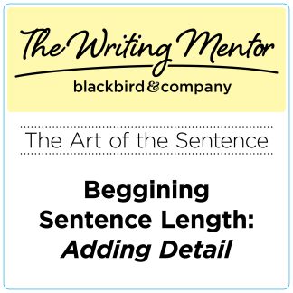 Art of the Sentence: Beginning Sentence Length